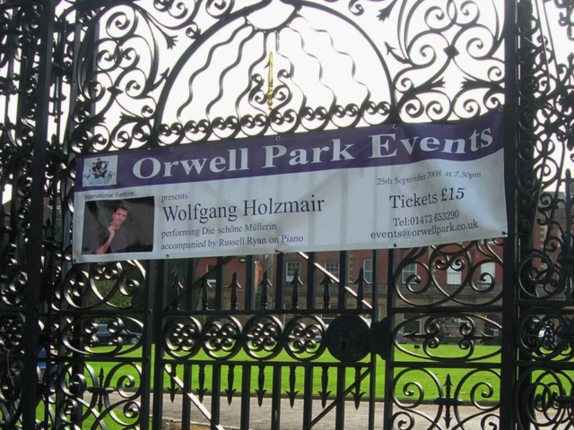 Banner for Orwell Park School in Ipswich by All UK Signs