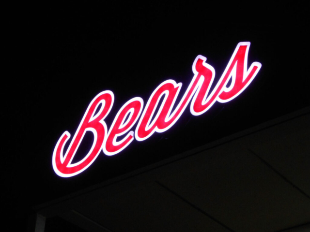 Illuminated 3D Letter for Bears in Ipswich by All UK Signs