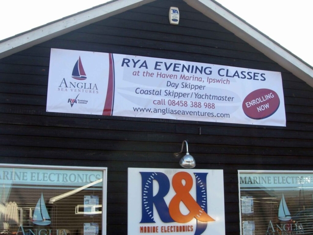 Banner for Anglia Sea Ventures in Ipswich by All UK Signs