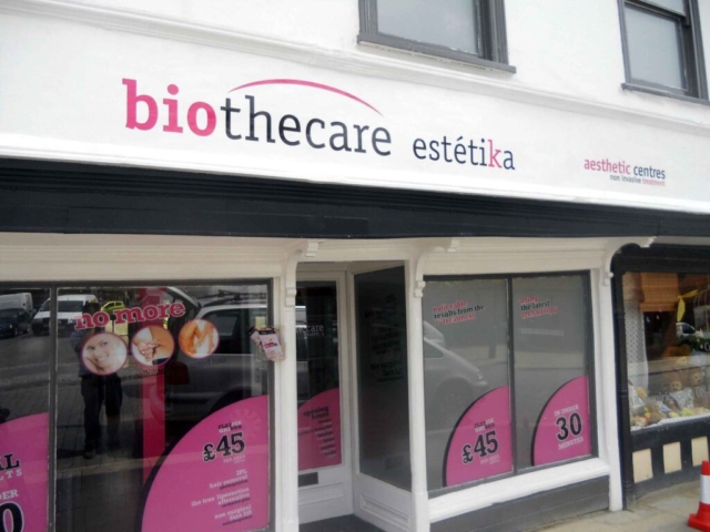 Shop Signs for Biothecare in Ipswich by All UK Signs