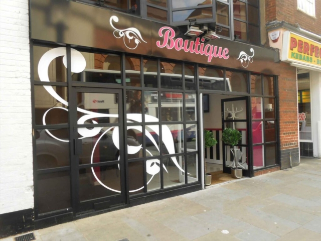 Shop Signs for Boutique in Ipswich by All UK Signs