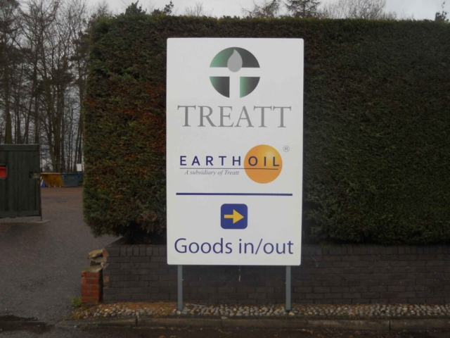 Totem Sign for Treatt in Bury St Edmunds by All UK Signs