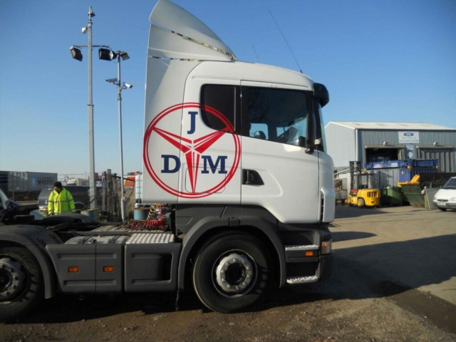 Vehicle Graphics for DJM by All UK Signs