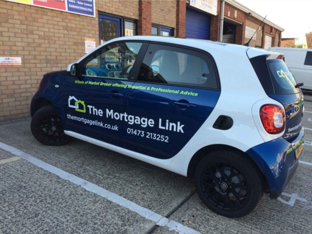 Vehicle Graphics for The Mortgage Link by All UK Signs